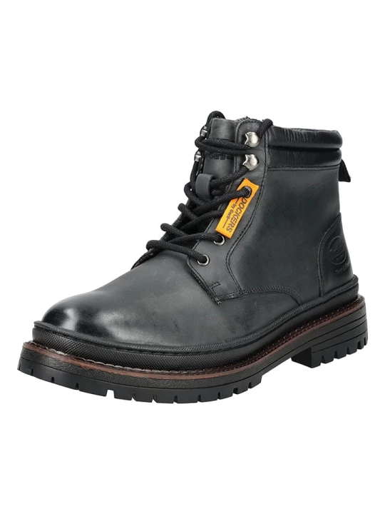 Zdjęcie produktu Dockers by Gerli Skórzane botki w kolorze czarnym rozmiar: 42