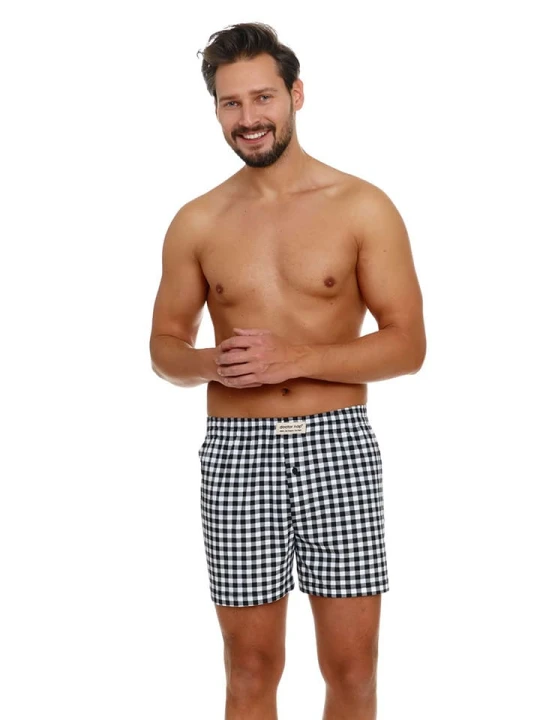 Zdjęcie produktu Doctor Nap Bokserki w kolorze czarno-białym rozmiar: XXL
