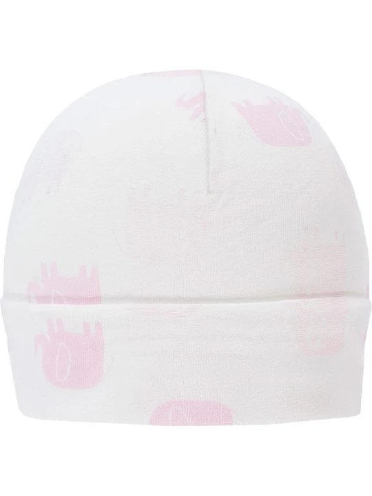 Zdjęcie produktu Döll Czapka beanie w kolorze biało-jasnoróżowym rozmiar: 41 cm