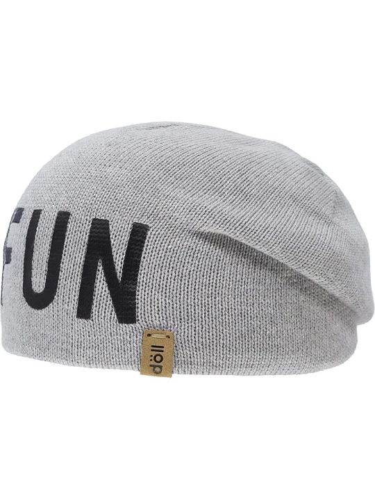 Zdjęcie produktu Döll Czapka beanie w kolorze szarym rozmiar: 51 cm