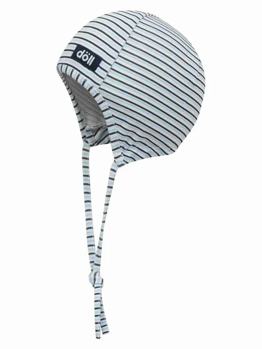 Zdjęcie produktu Döll Czapka w kolorze granatowo-biało-błękitnym rozmiar: 39 cm