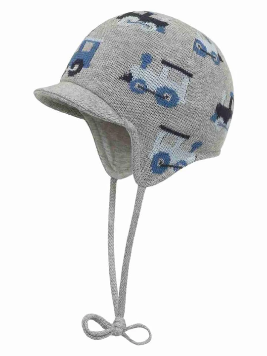 Zdjęcie produktu Döll Czapka w kolorze szaro-niebieskim rozmiar: 47 cm