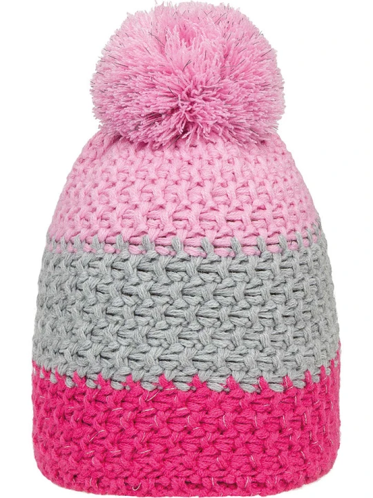 Zdjęcie produktu Döll Czapka w kolorze różowo-szarym rozmiar: 49 cm