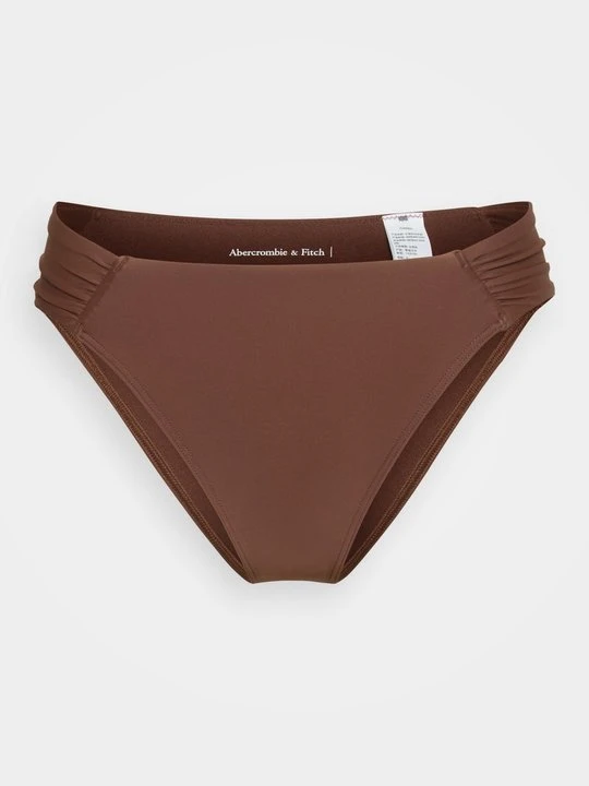 Zdjęcie produktu Dół od bikini Abercrombie & Fitch ciemnobrązowy