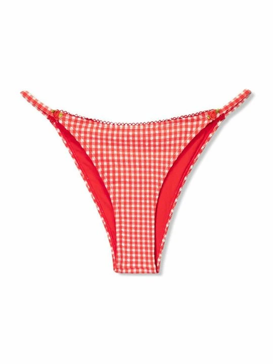 Zdjęcie produktu Dół od bikini Bershka czerwony