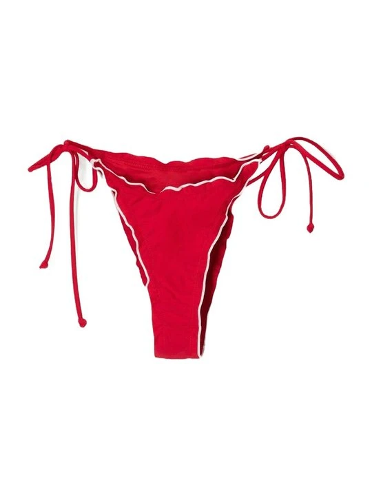 Zdjęcie produktu Dół od bikini Bershka czerwony