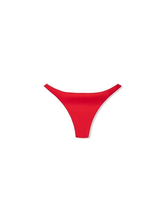 Zdjęcie produktu Dół od bikini Bershka czerwony