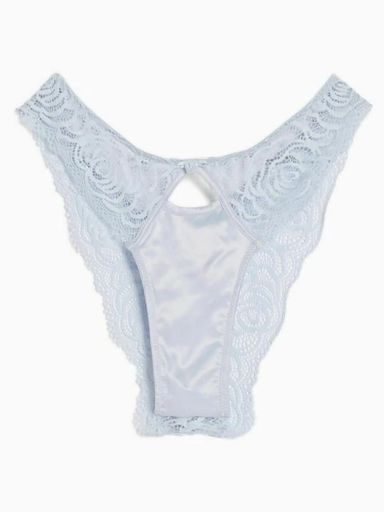 Zdjęcie produktu Dół od bikini Bershka granatowy