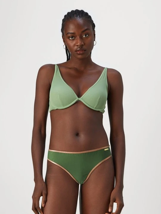Zdjęcie produktu Dół od bikini Bruno Banani oliwkowy