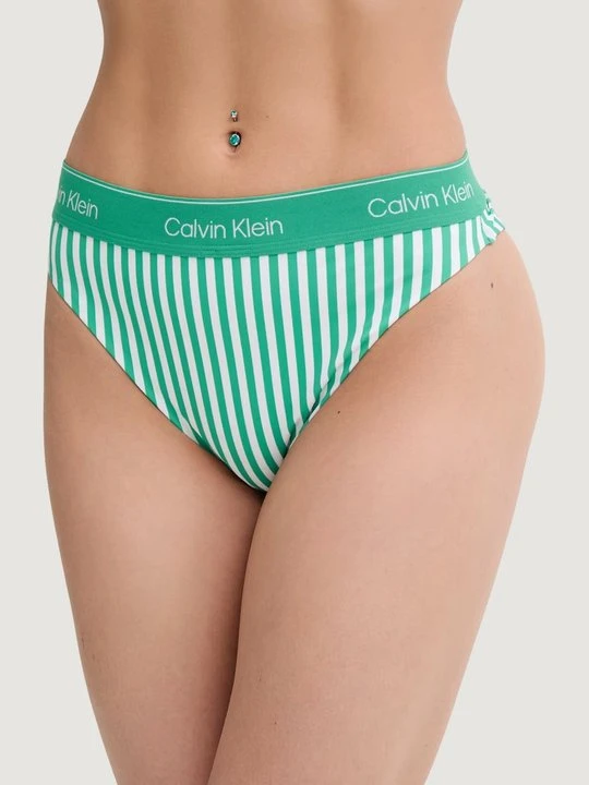 Zdjęcie produktu Dół od bikini Calvin Klein Jeans zielony