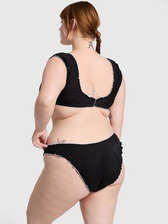 Zdjęcie produktu PINK Dół od bikini Cheeky Victoria's Secret Czarny