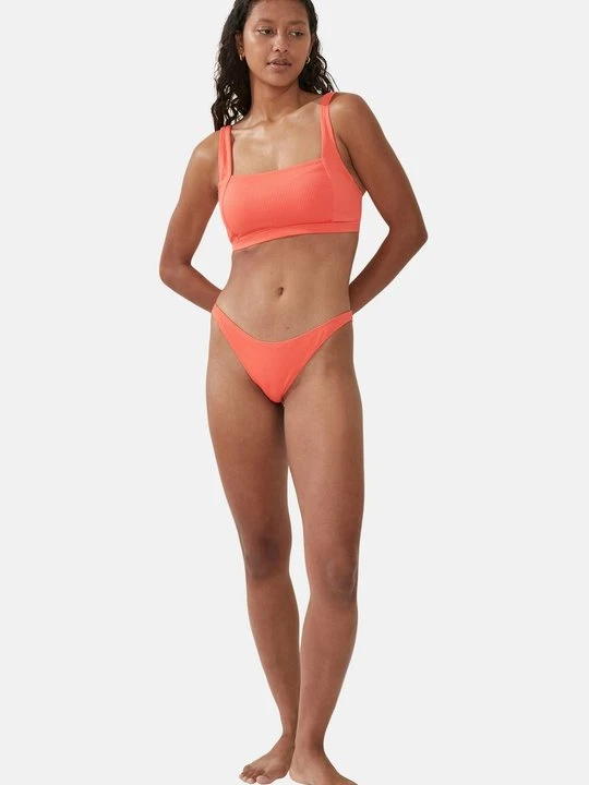 Zdjęcie produktu Dół od bikini Cotton On pomarańczowy