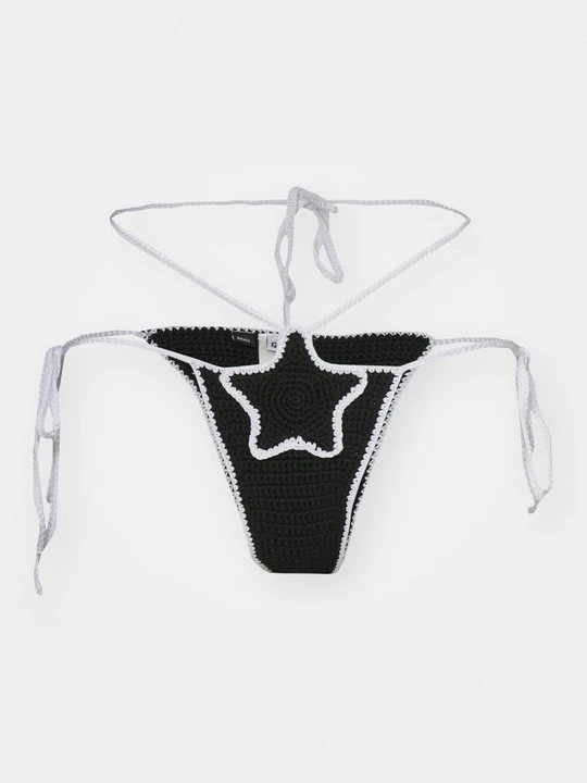 Zdjęcie produktu Dół od bikini GCDS czarny