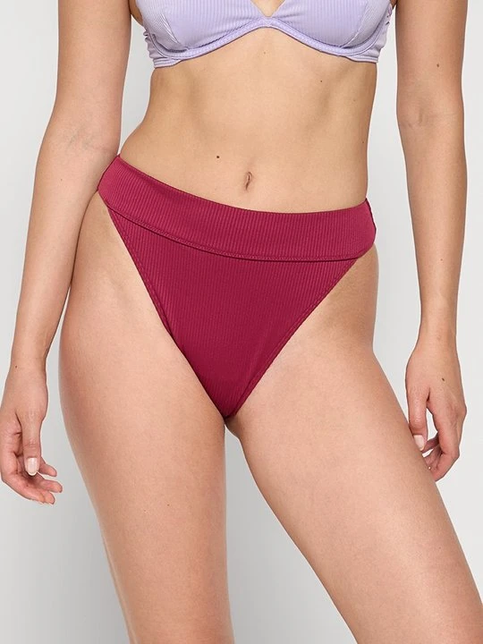 Zdjęcie produktu Dół od bikini Hollister Co. ciemnoczerwony