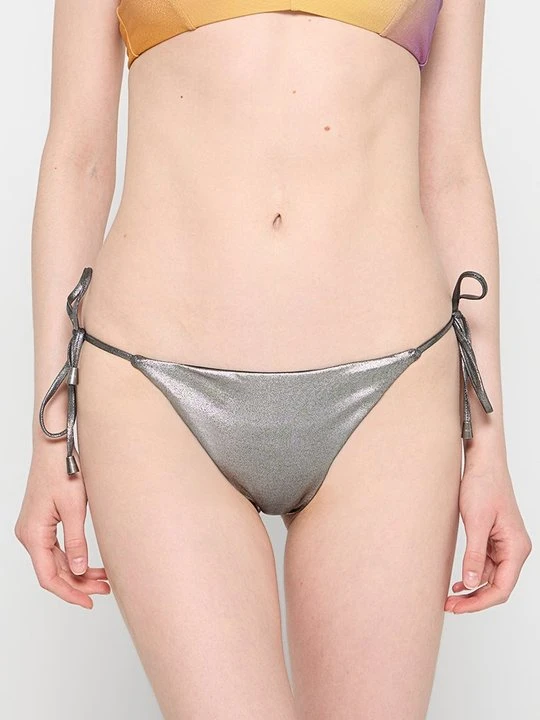 Zdjęcie produktu Dół od bikini Kurt Geiger srebrny