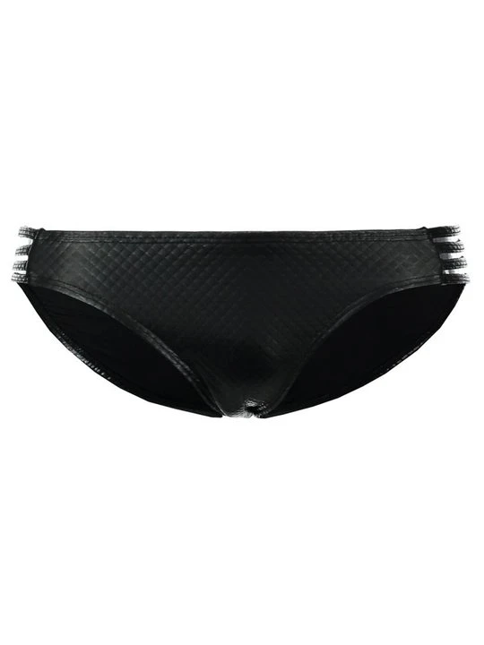 Zdjęcie produktu Dół od bikini PILYQ metaliczna czerń