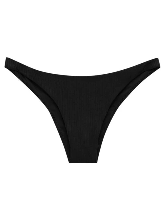 Zdjęcie produktu Dół od bikini PULL&BEAR czarny melanż