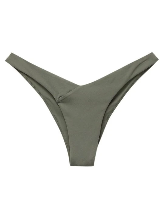 Zdjęcie produktu Dół od bikini PULL&BEAR khaki