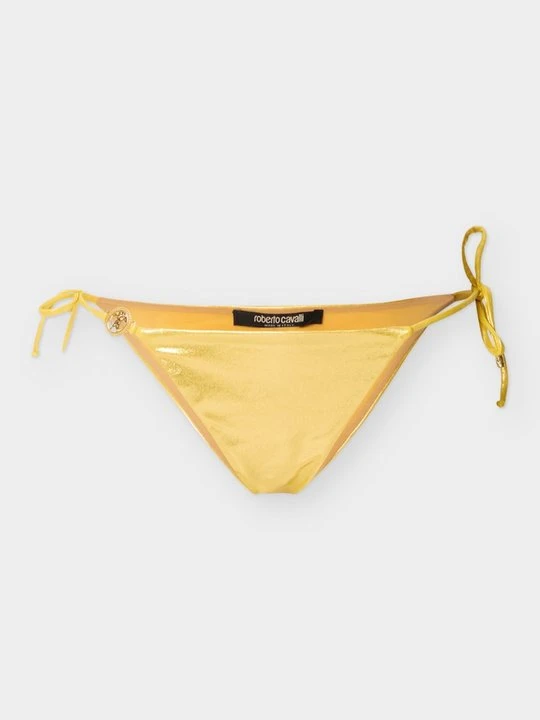 Zdjęcie produktu Dół od bikini Roberto Cavalli złoty