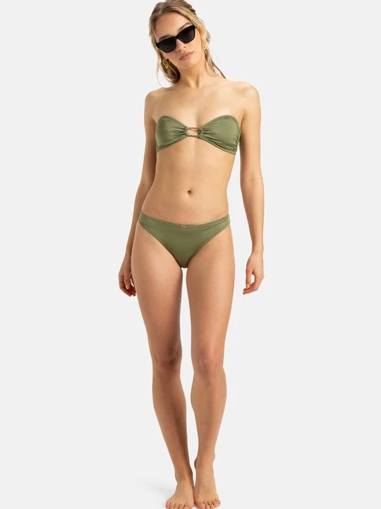 Zdjęcie produktu Dół od bikini Roxy ciemnozielony