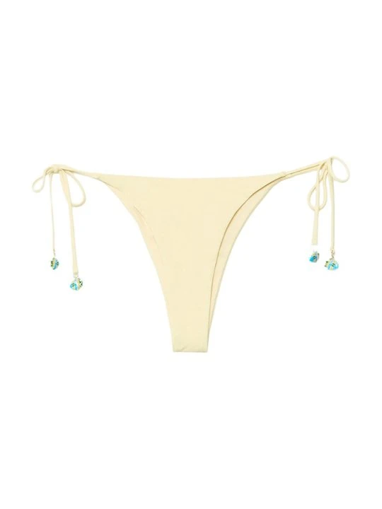 Zdjęcie produktu Dół od bikini Stradivarius jasnożółty