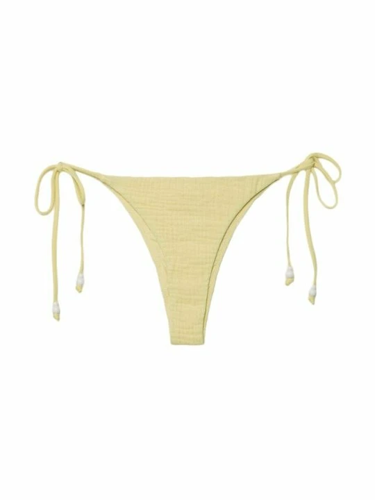 Zdjęcie produktu Dół od bikini Stradivarius jasnożółty