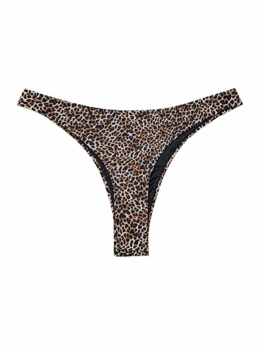 Zdjęcie produktu Dół od bikini Stradivarius brązowy melanż