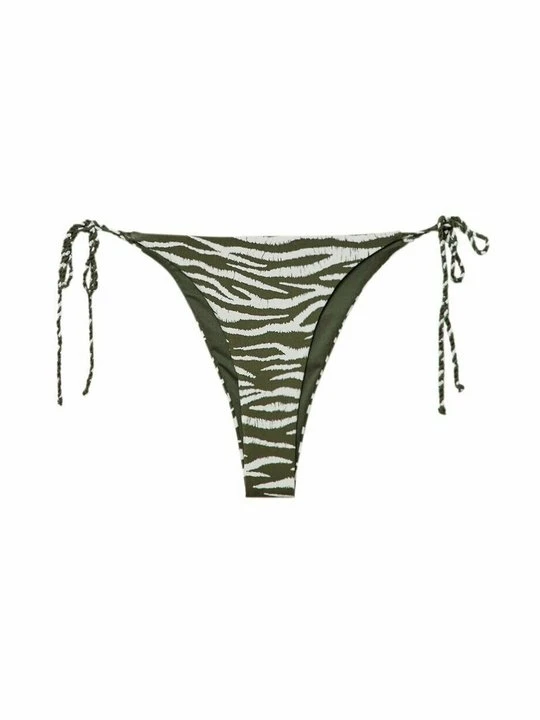 Zdjęcie produktu Dół od bikini Stradivarius khaki