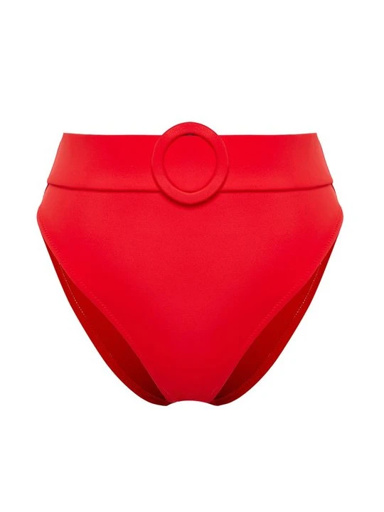 Zdjęcie produktu Dół od bikini Trendyol czerwony
