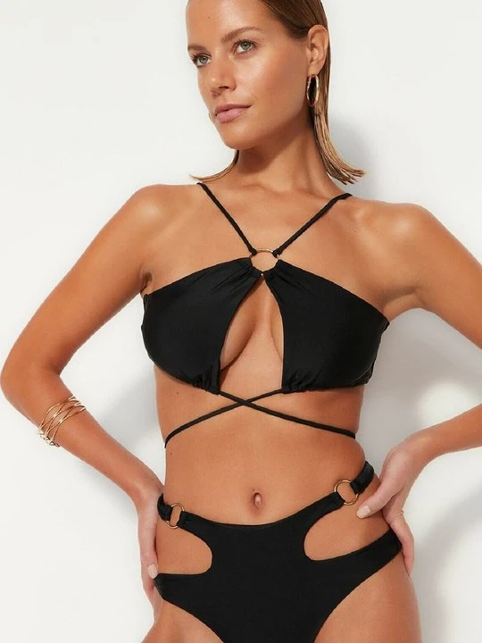 Zdjęcie produktu Dół od bikini Trendyol czarny
