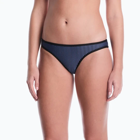 Zdjęcie produktu Dół od stroju pływackiego Nike Ripple Texture Hipster Bikini slate Granatowy