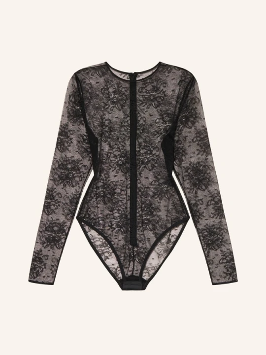 Zdjęcie produktu Dolce & Gabbana Body Z Koronką schwarz CZARNY