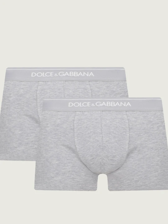 Zdjęcie produktu Dolce & Gabbana Bokserki 2-pack popielaty