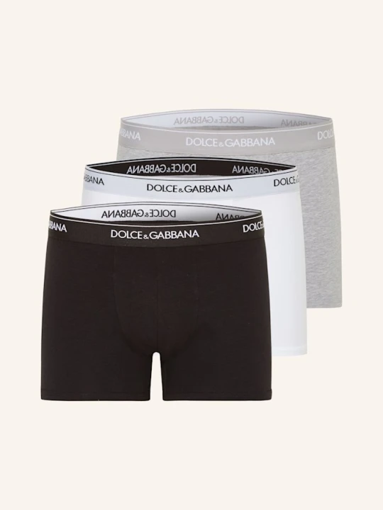 Zdjęcie produktu Dolce & Gabbana Bokserki, 3 Szt. schwarz czarny