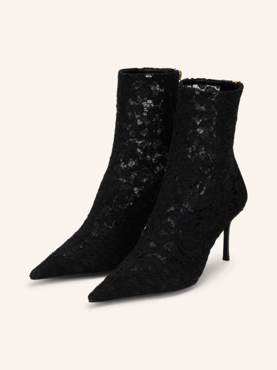 Zdjęcie produktu Dolce & Gabbana Botki schwarz CZARNY