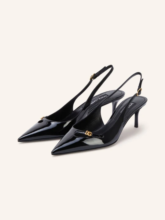Zdjęcie produktu Dolce & Gabbana Czółenka Typu Slingback schwarz CZARNY