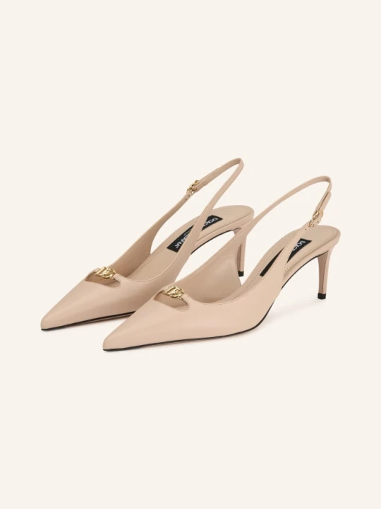 Zdjęcie produktu Dolce & Gabbana Czółenka Z Odkrytą Piętą beige