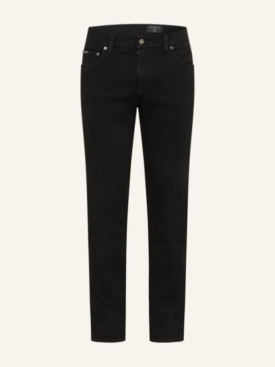 Zdjęcie produktu Dolce & Gabbana Dżinsy Slim Fit schwarz S9001 VARIANTE ABBINATA