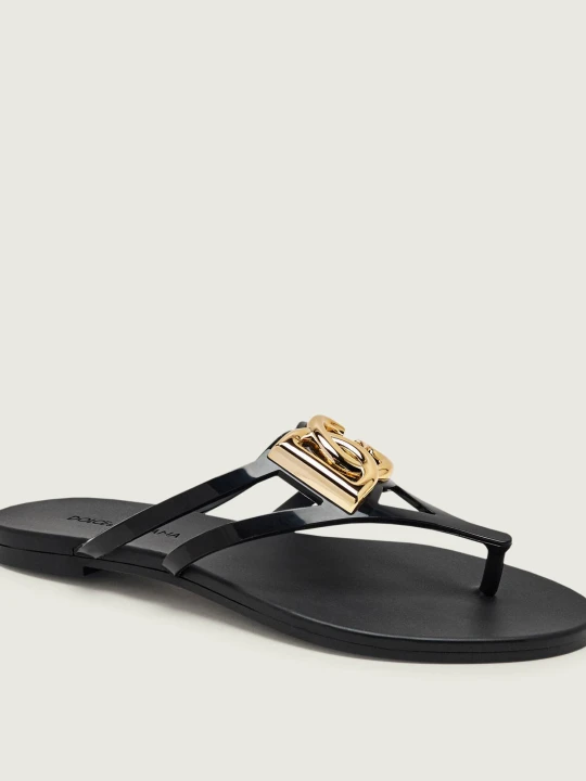 Zdjęcie produktu Dolce & Gabbana Japonki czarny