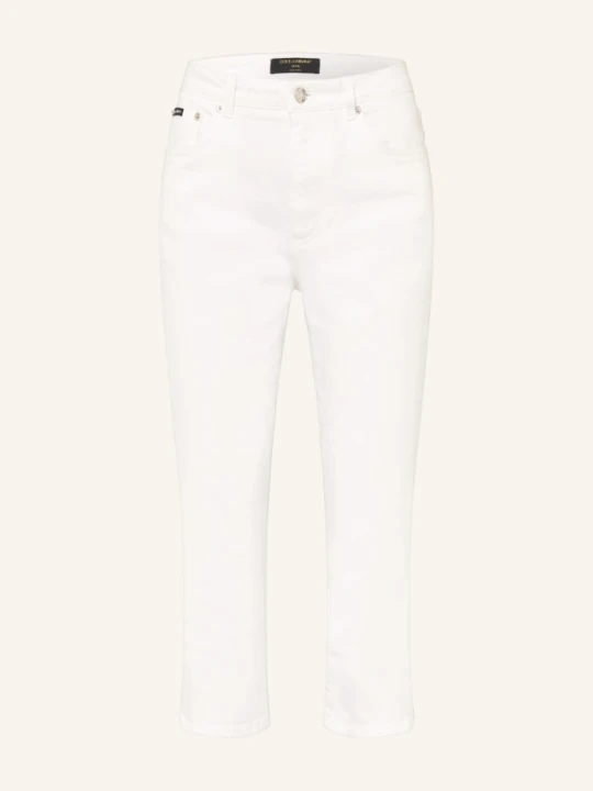 Zdjęcie produktu Dolce & Gabbana Jeansy Cropped weiss S9001 VARIANTE ABBINATA