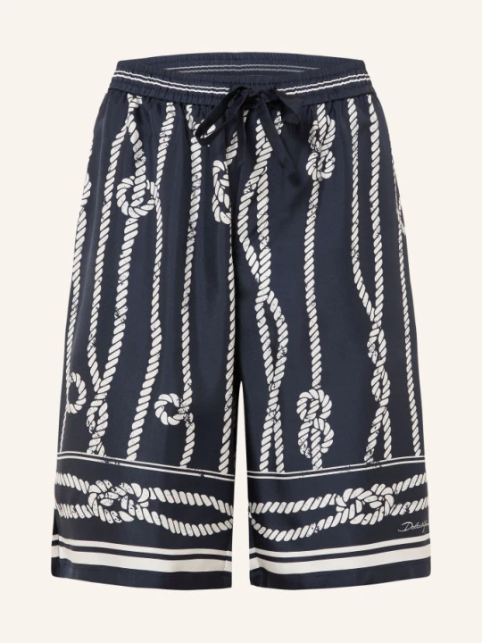 Zdjęcie produktu Dolce & Gabbana Jedwabne Szorty blau