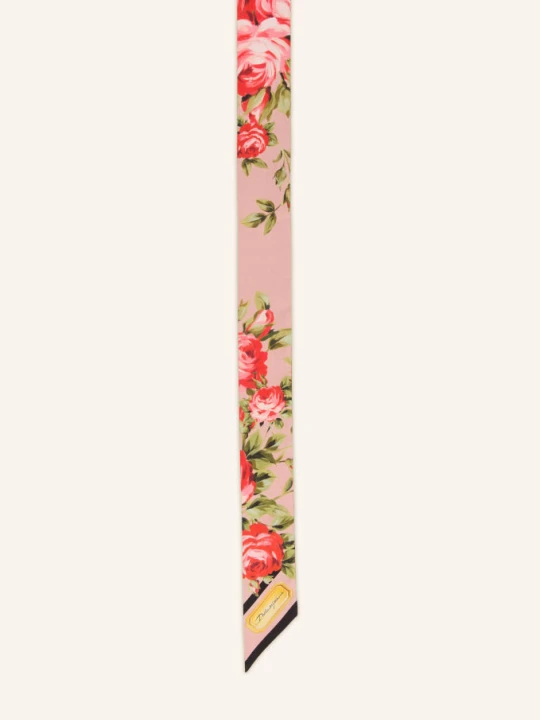 Zdjęcie produktu Dolce & Gabbana Jedwabny Szalik rosa różowy