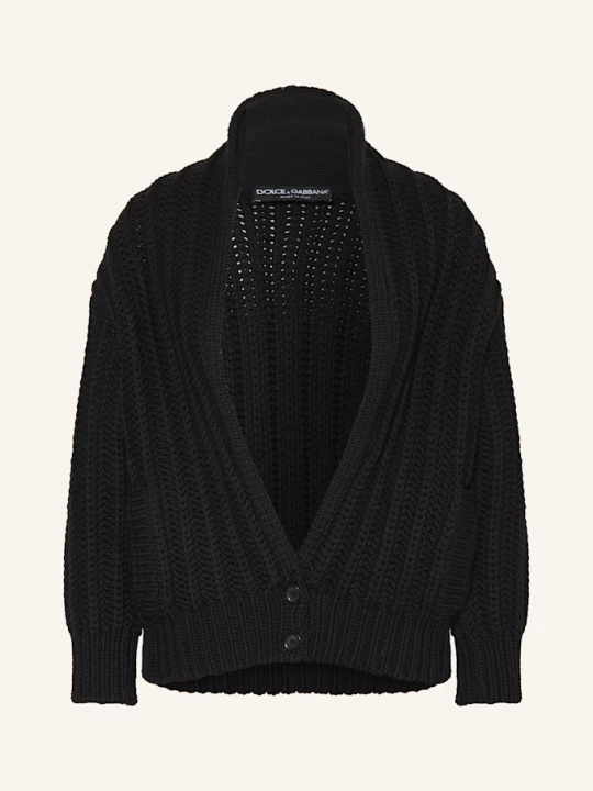 Zdjęcie produktu Dolce & Gabbana Kardigan schwarz CZARNY