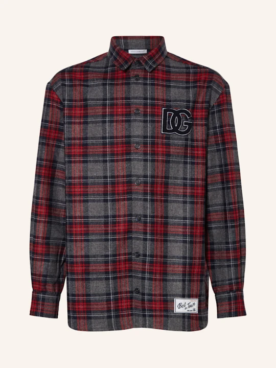 Zdjęcie produktu Dolce & Gabbana Koszula Flanelowa gruen