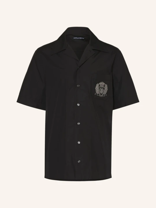 Zdjęcie produktu Dolce & Gabbana Koszula Wypoczynkowa Comfort Fit schwarz CZARNY