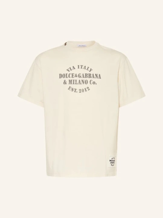 Zdjęcie produktu Dolce & Gabbana Koszulka weiss KREMOWY