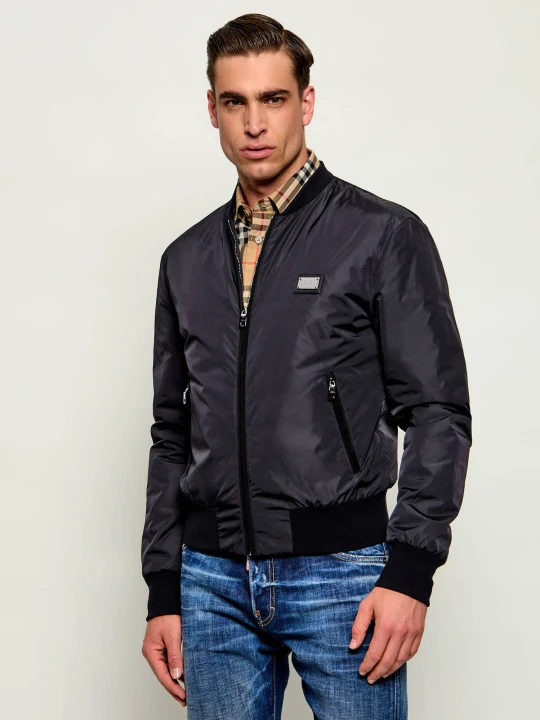 Zdjęcie produktu Dolce & Gabbana Kurtka bomber | Regular Fit czarny