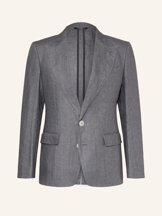 Zdjęcie produktu Dolce & Gabbana Marynarka Garniturowa Extra Slim Fit Z Lnu grau N0701 GRIGIO CHIARO 7