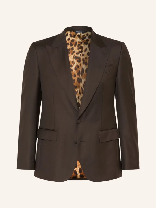 Zdjęcie produktu Dolce & Gabbana Marynarka Sicilia O Kroju Extra Slim Fit braun CIEMNOBRĄZOWY