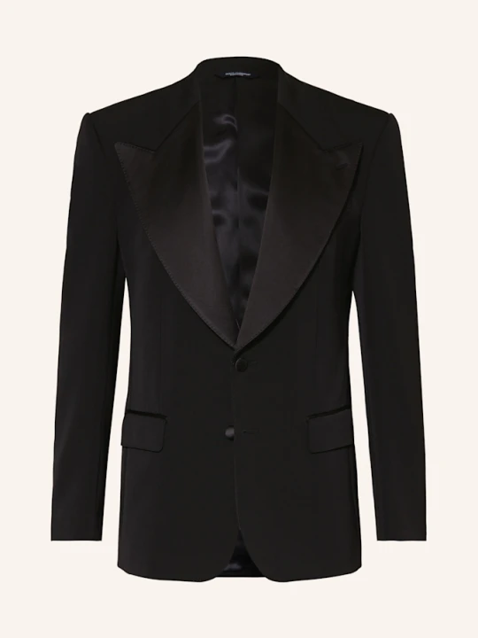 Zdjęcie produktu Dolce & Gabbana Marynarka Smokingowa Regular Fit schwarz CZARNY